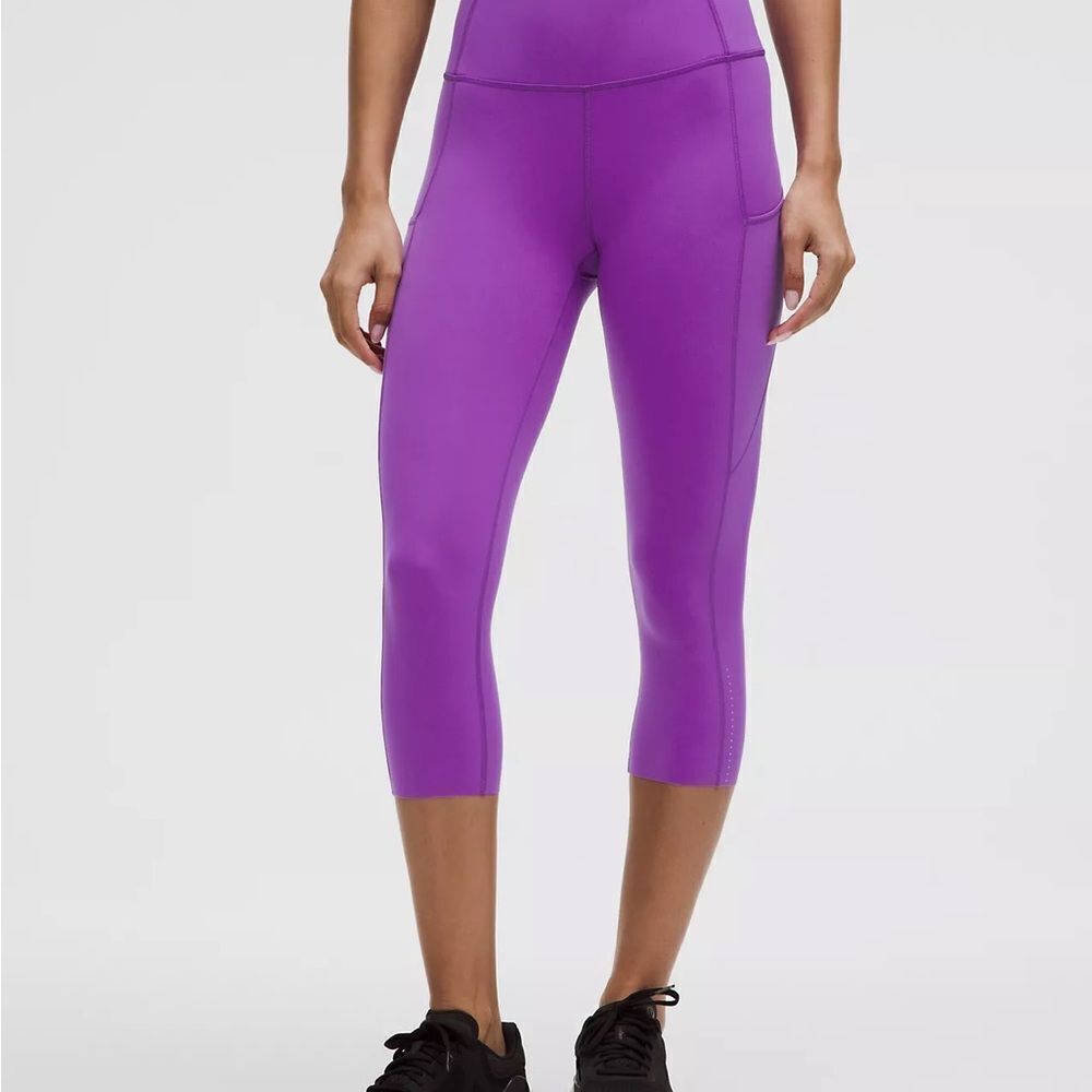 Lululemon Bright Purple Athletic Leggings
